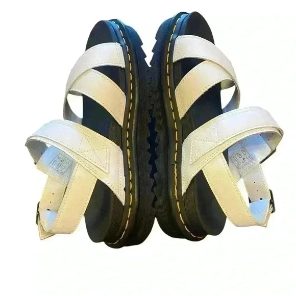 Dr. Martens Voss II White Sandals Size 9 - Picture 5 of 12